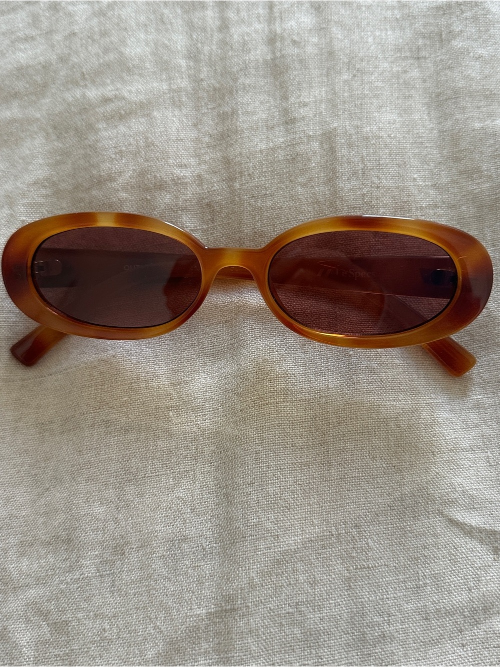 Le Specs Tortoiseshell Outta Love Sunglasses - Picture 2 of 8